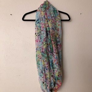 Anthropologie Spring time infinity scarf